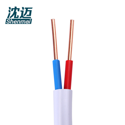 沈迈 铜芯硬电线 ZR-BVVB-2*2.5mm²(95米) /捆