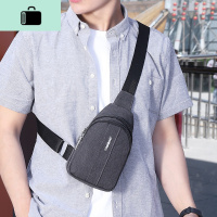 时尚男胸包运动轻便百搭小斜挎包韩版男士商务单肩背包小骑行潮包NEW LAKE男士斜挎包