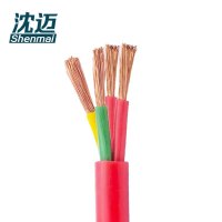 沈迈 铜芯硅橡胶耐高温电缆 YGCR-4*2.5平方 /米