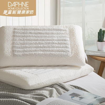 黛富妮麦饭石枕头颈椎枕护颈枕成人单人家用高枕芯护颈硬枕麦饭石舒睡枕45CM*70CM