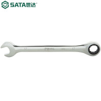 世达(SATA)全抛光两用快扳17MM 43210