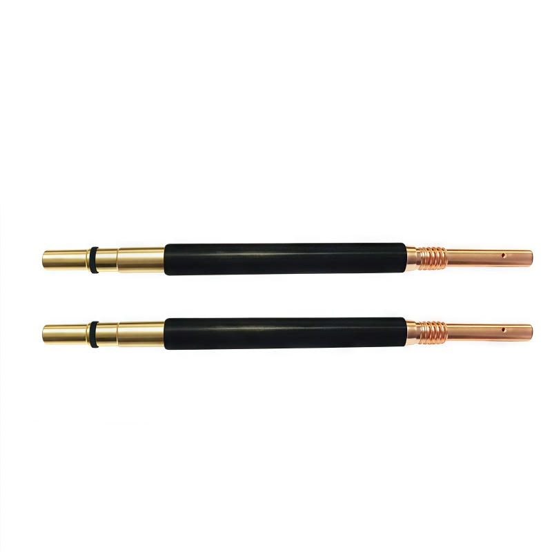 铁洋 二保焊枪弯管 350A紫铜直管 个