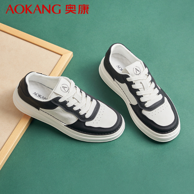 奥康男士板鞋时尚运动风潮流休闲鞋透气低帮软底单鞋男