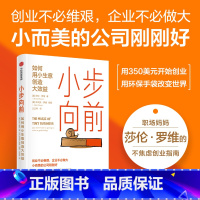 [正版]小步向前 如何用小生意创造大效益 莎伦罗维著 一个温和且实用的不焦虑创业指南 小而美的公司刚刚好 出版社图书