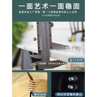 北欧大理石餐桌现代简约长方形实木餐桌椅组合小户型一桌四椅组合