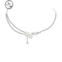 JiMi[大英子LOVE]轻奢百搭高级感欧美INS风锆石项链0605