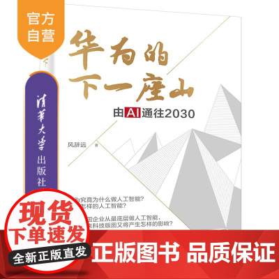[正版]华为的下一座山:由AI通往2030 风辞远 清华大学出版社人工智能算法架构通信企业管理