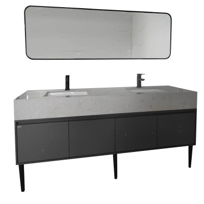 亿铁(YI TIE)壁挂收纳柜储物镜柜组合