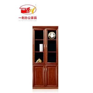 一利书柜/文件柜YL-602 900mm*430mm*2200mm组 (双门)