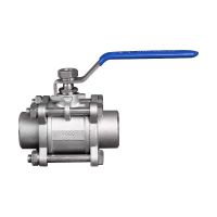 盛京联硕 304不锈钢三片式焊接球阀DN50 [2寸]个