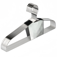 依韵珂不锈钢衣架45cm10个组