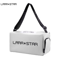 劳拉之星LS0007 健身包干湿分离 游泳包单肩防水斜跨运动包瑜伽包 云母灰