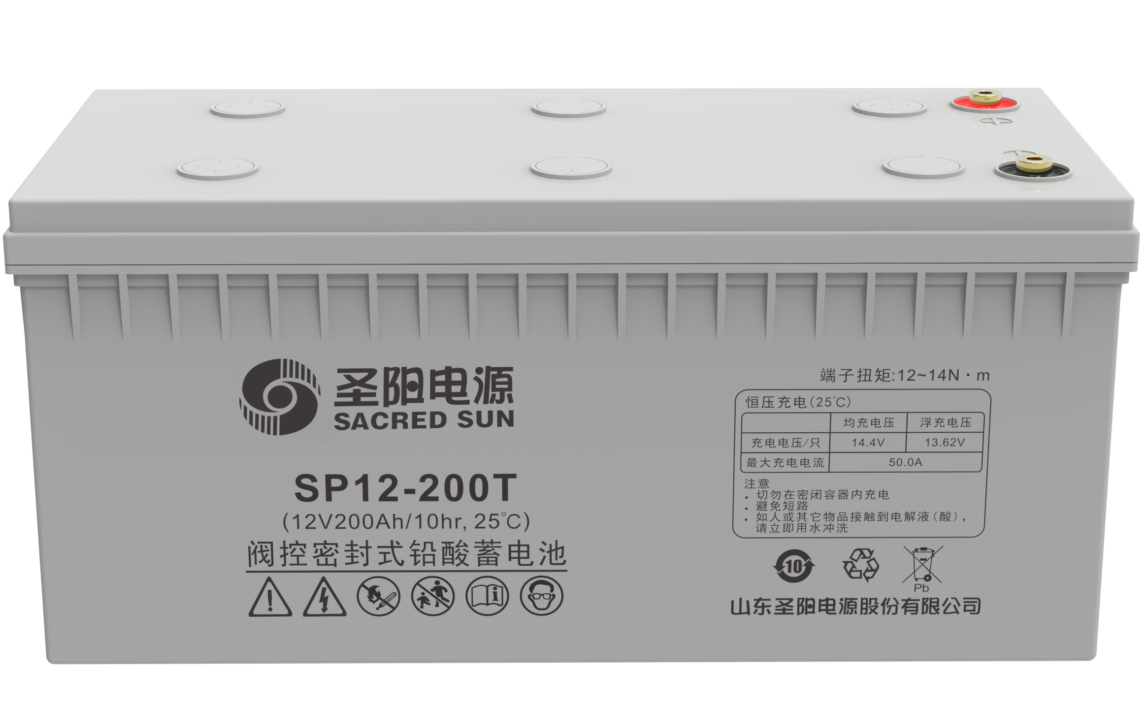 圣阳电源 蓄电池 SP12-200T 只