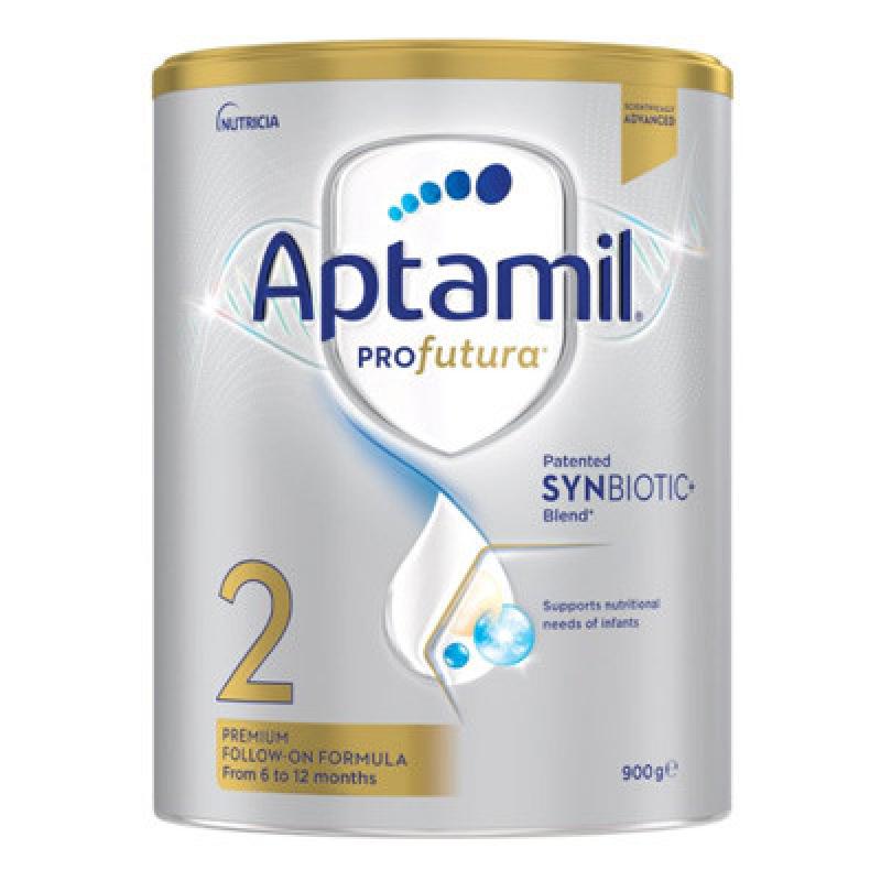 原装进口澳洲爱他美Aptamil白金版幼儿配方牛奶奶粉2段(6-12个月)800g