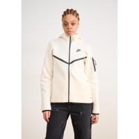 Nike女款黑色拉链运动夹克 轻便透气时尚休闲外套