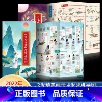 古诗词+山海经 思维导图 [正版]四大名著小学生必背思维导图画册 山海经唐诗三百首古诗词小学生必背人教版 藏在地图里的古
