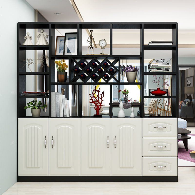 简约现代展示装饰柜子客厅玄关柜隔断欧式小酒柜鞋柜厅柜双面屏风