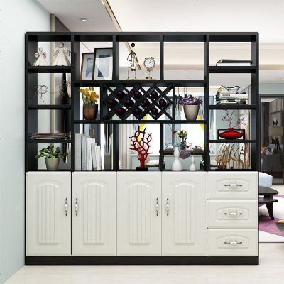 简约现代展示装饰柜子客厅玄关柜隔断欧式小酒柜鞋柜厅柜双面屏风