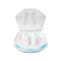 联想GM2pro白色无线蓝牙耳机电竞游戏男士入耳式运动降噪高品质适用华为黑鲨超低延迟长续航吃鸡听声辨位环绕