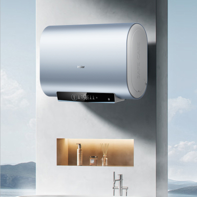 海尔(Haier)电热水器扁桶60升P60 纤薄扁桶双胆 3300W速热WIFI智控单双胆灵活操作锆金搪瓷内胆