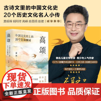 高颂 中国文化史上的20个生命瞬间 祁智 著 文化史