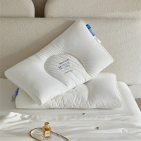 五星酒店枕头超薄低枕不塌陷护颈椎全棉可水洗中枕高枕芯
