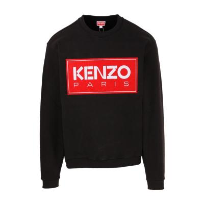 高田贤三(Kenzo)男士棉质运动衫长袖圆领休闲百搭KENZO风格印花套