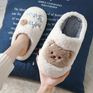 男士棉拖鞋男款冬季包跟新款室内家居毛拖防滑保暖加绒棉鞋男