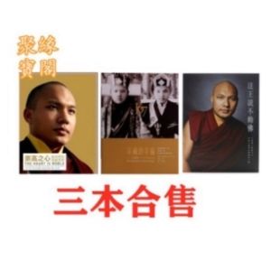 大宝法王《崇高之心》《法王说不动佛》《深藏的幸福》三本合售[