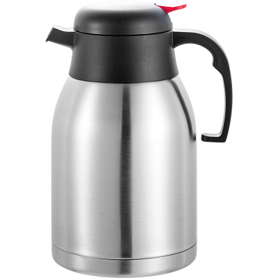 伯奢 304不锈钢保温壶商用开水壶2.0L吉祥保温壶