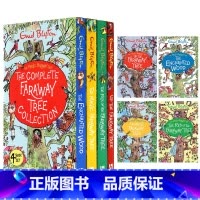 [正版]魔法远方树4册全集盒装英文原版小说 Magic Faraway Tree 4 copy Slipcase 儿童
