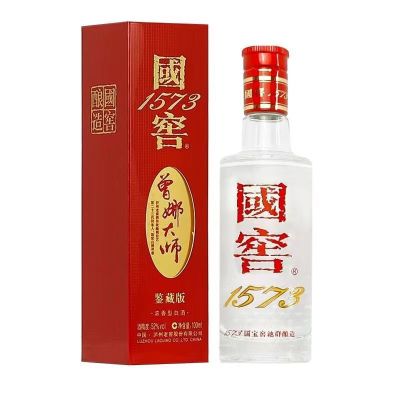 泸州老窖国窖1573 曾娜大师52度浓香型白酒 100ml*1瓶 礼盒装小酒