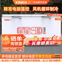 星星(XINGX) 716升 商厨商用单温大冰柜 卧式双门顶开门 单箱变温冷柜 冷藏冷冻转换柜 BD/BC-716E