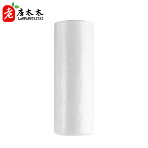 老房太太 点断式一次性桌布 180*180cm 20张 厚度0.5丝 白色 F48/卷