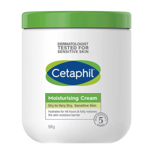 Cetaphil丝塔芙 大白罐保湿滋润面霜550g/1罐装(港版) 身体乳/润肤乳 敏感肌适用 澳洲原装进口 550g