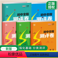 语数英物化[五册] 九年级/初中三年级 [正版]2024初中全程测评卷语文数学英语物理化学江苏版初中 生七7八8九9年级