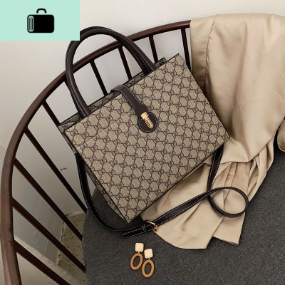 包包女2020新款潮网红手提包斜挎包时尚百搭单肩包托特包女士大包NEW LAKE女士单肩包