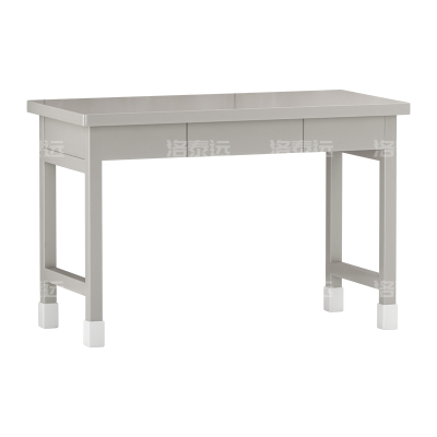 洛泰远 制式营具 办公桌营房钢制学习桌培训桌 制式三抽桌