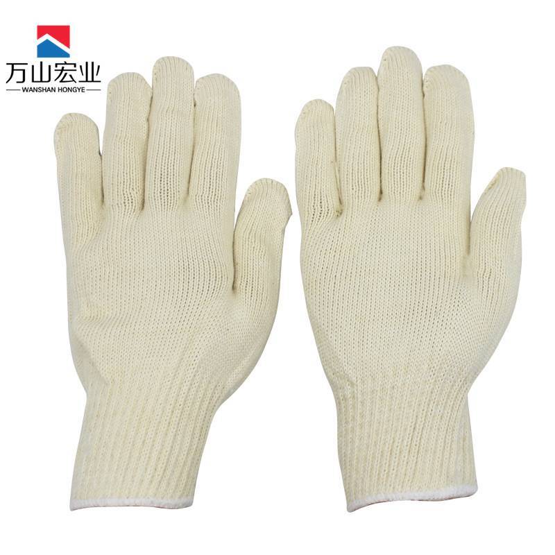 万山宏业21支纱纯棉手套60g/双