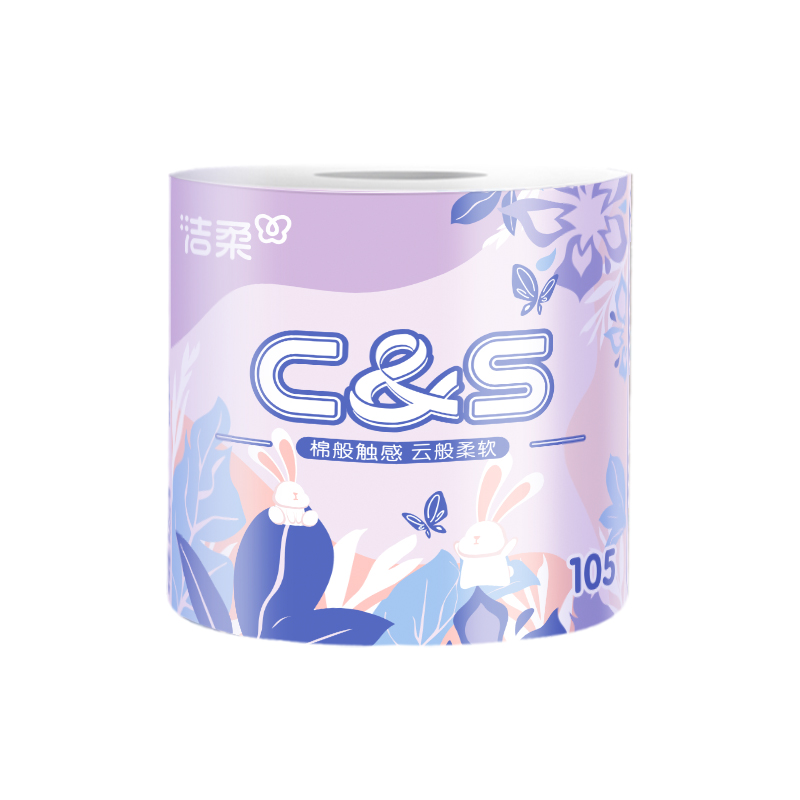 洁柔卷纸CJ202-20A 105g4层20卷/箱
