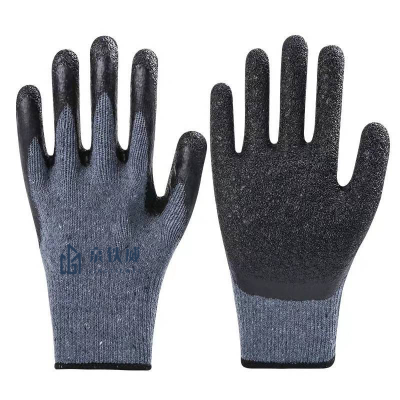 京铁威 线挂胶手套 涂胶/双