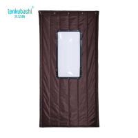 天空桥 棉门帘 MML-208咖啡色40*80cm四层棉 平方米