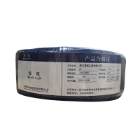 绵缆 铜芯聚氯乙烯绝缘电缆 BV-1.0蓝色300/500V 卷