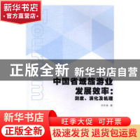 正版 中国省域旅游业发展效率:测度、演化及机理 方叶林著 安徽