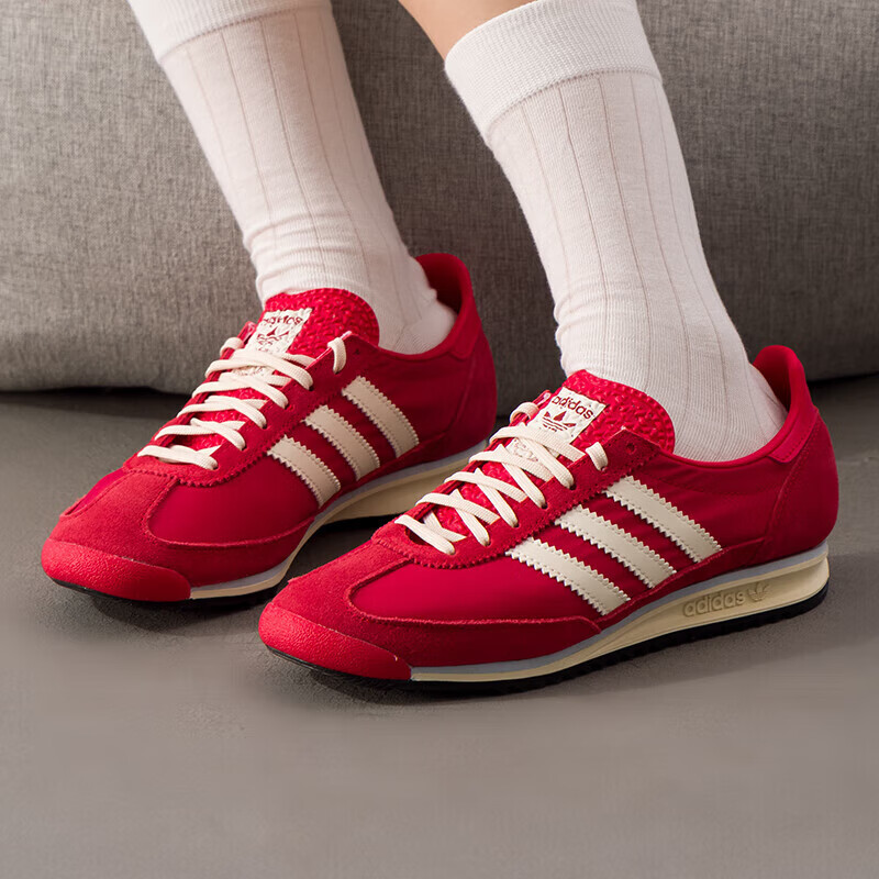 阿迪达斯(adidas)三叶草女鞋新款时尚复古运动鞋户外潮流轻便低帮休闲鞋IE3475 ZP