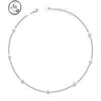 JiMi豆豆推荐星光菱形项链女小众设计高级感轻奢气质锁骨链百搭颈链