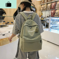 森系双肩包大容量女大学生ins书包校园上课小清新韩版高中生背包NEW LAKE