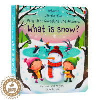 [醉染正版]什么是雪 Usborne Questions And Answers What Is Snow 英文原版科普