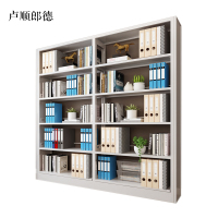 卢顺郎德钢制置物架图书馆单双面书店阅览室货架档案架资料架单面一列二