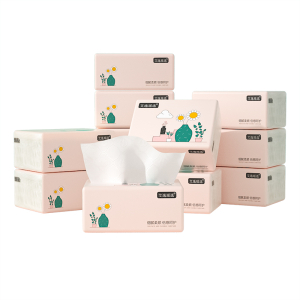 艾逸瑶选 原生木浆粉色生活168张12包软纸抽 170mmX120mm(四层) AYYX008-12